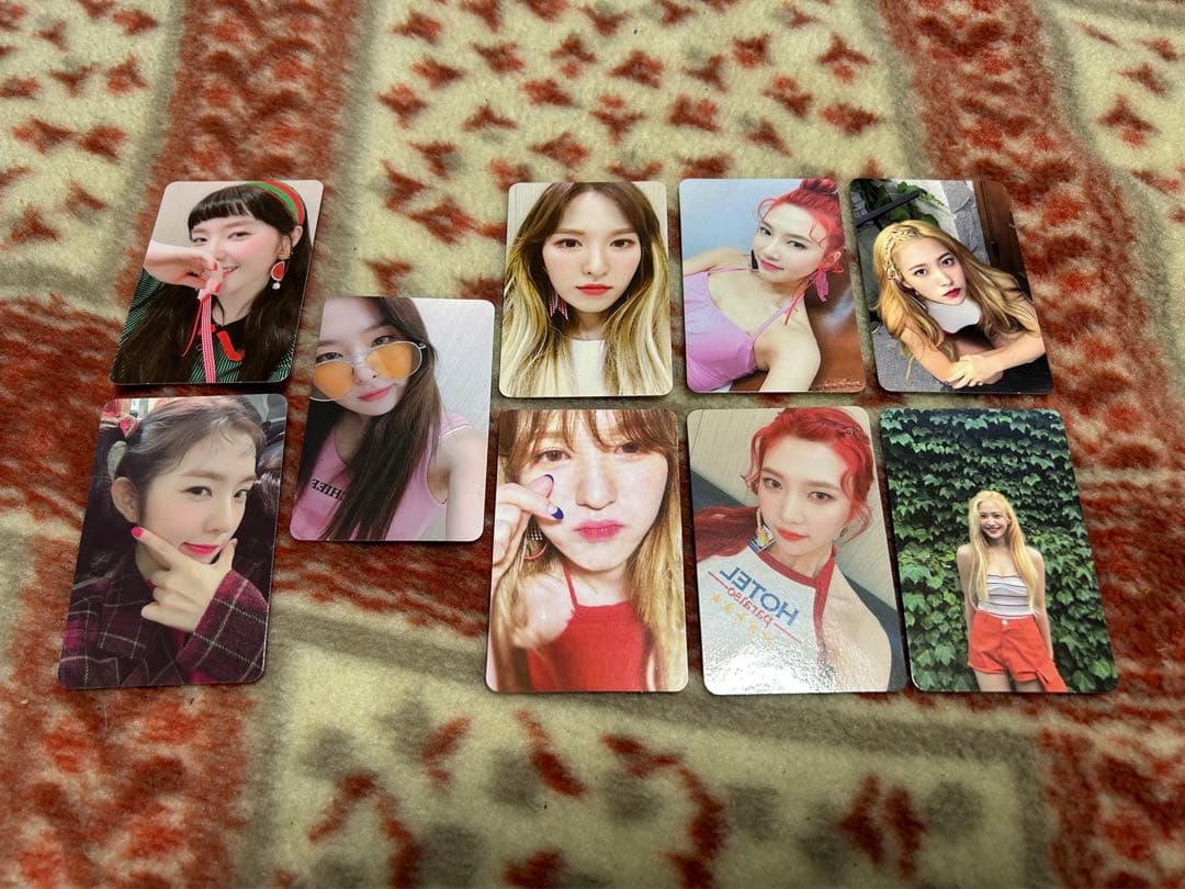 redvelvet red summer トレカ　セット　アイリーン　スルギ