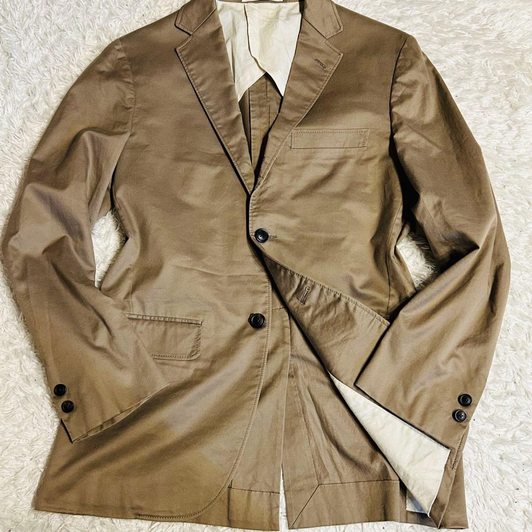 【美品】ビームスプラス テーラードジャケット 段返り 3B ベージュ