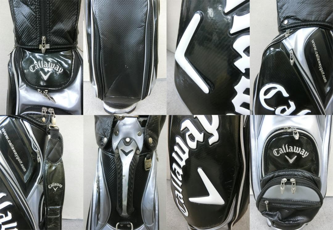 b695 初心者必見 キャロウェイ等 メンズゴルフクラブ１２本セット