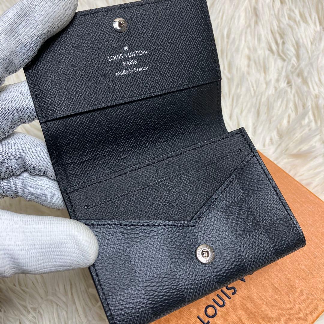 未使用 アンヴェロップ・カルト ドゥ ヴィジット ダミエグラフィット IC内蔵