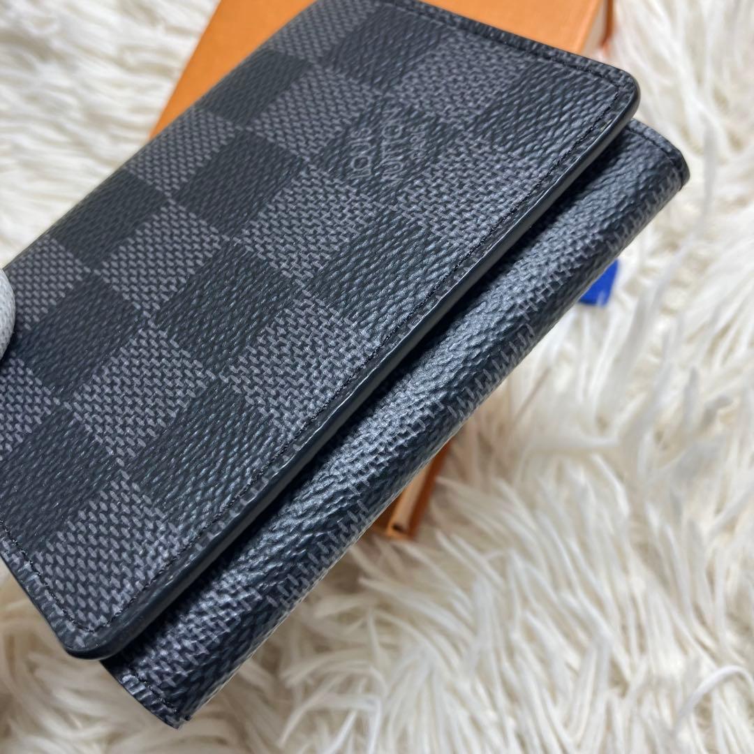 未使用 アンヴェロップ・カルト ドゥ ヴィジット ダミエグラフィット IC内蔵