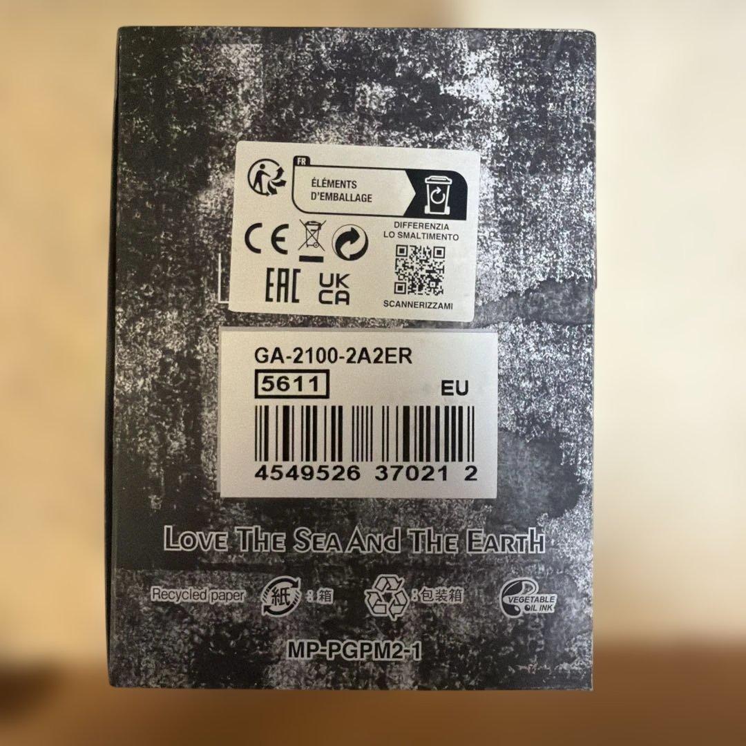 カシオ腕時計 ジーショックGA-2100-2A2 メンズ 海外モデル 並行輸入品