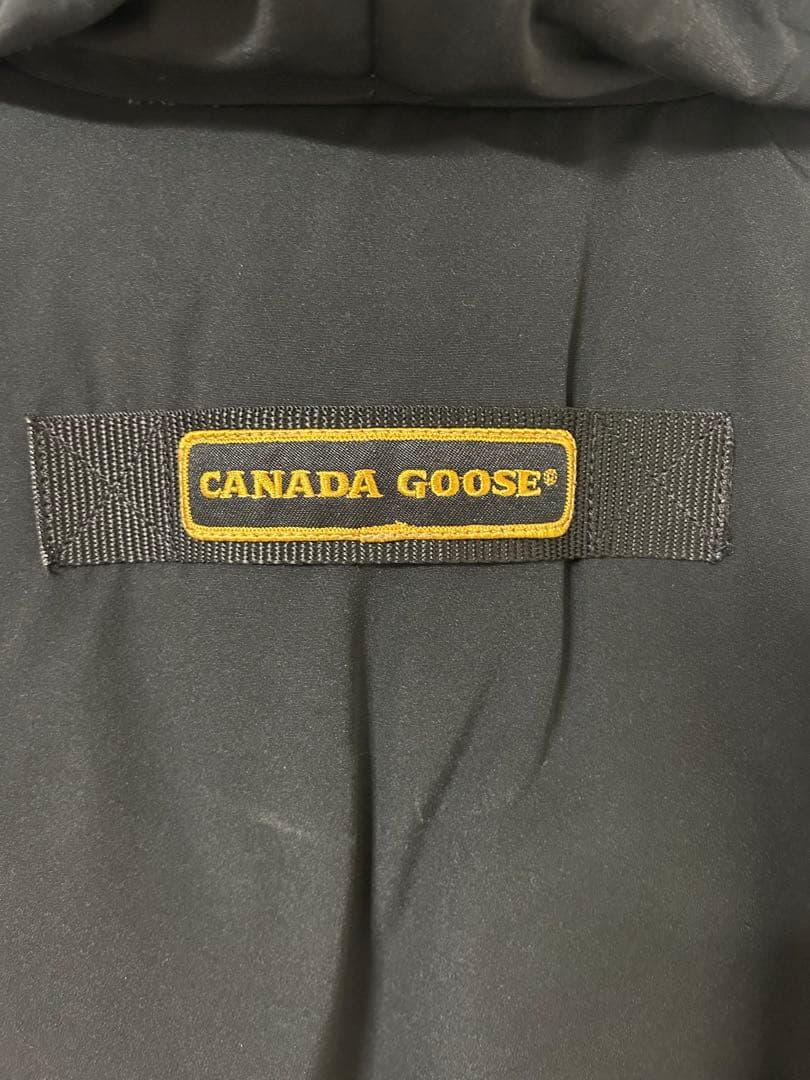 カナダグース   ブラック ダウンジャケット S/P