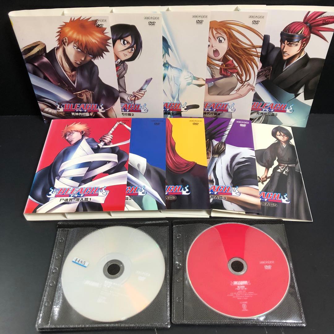 BLEACH ブリーチ TV版全88巻+劇場版5作 レンタルDVD アニメ 全巻