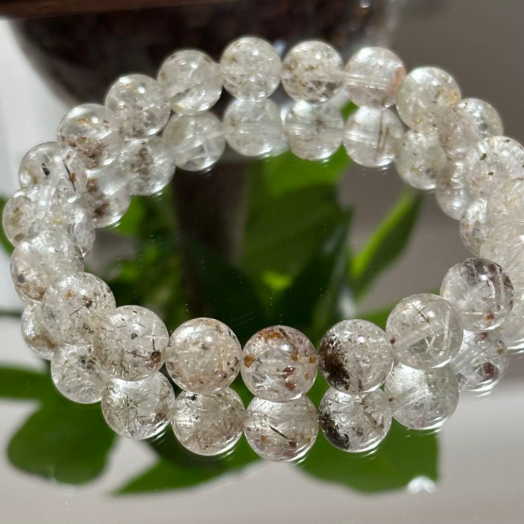 激レア 透明度高 ガーデン ルチルクォーツ 美しい 天然石 金運 財運 庭園水晶