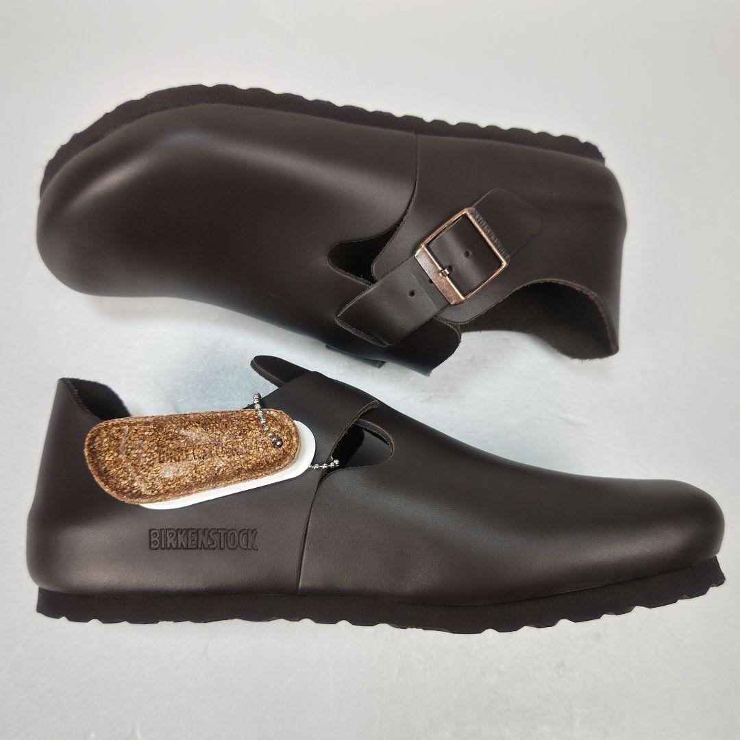 【未使用】ビルケンシュトック ロンドン 25cm ダークブラウン レザー