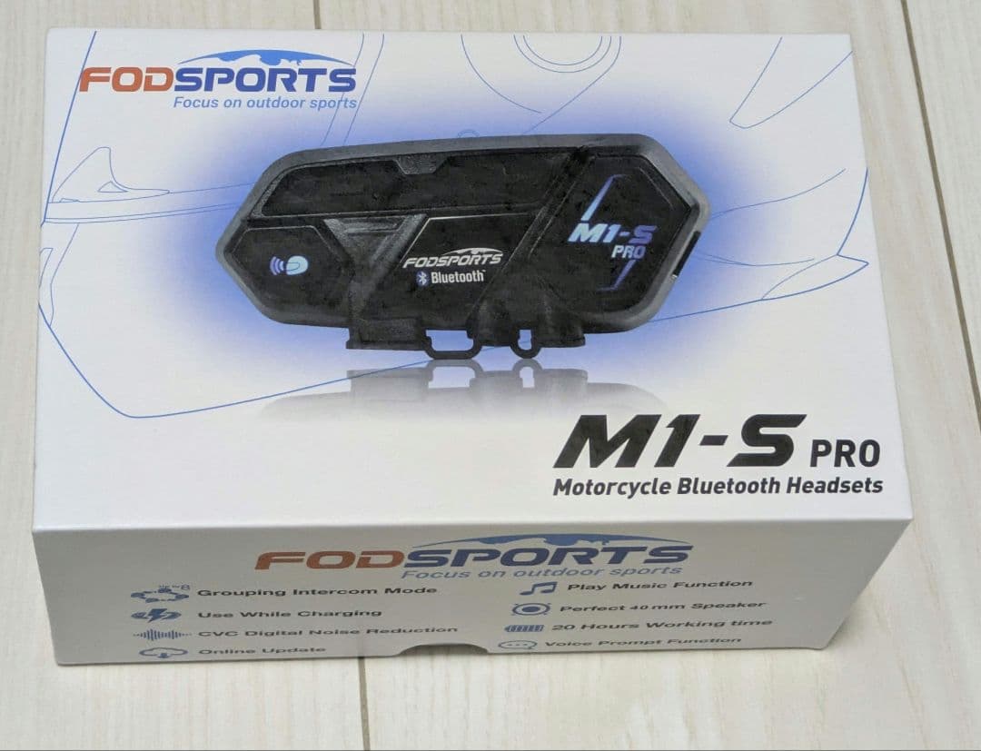 FODSPORTS M1-S PRO バイク インカム