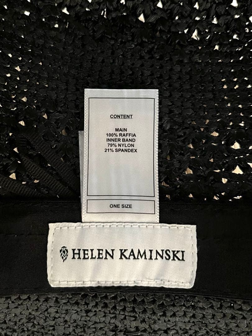 ＊新品未使用＊ Helen Kaminski ラフィア帽子