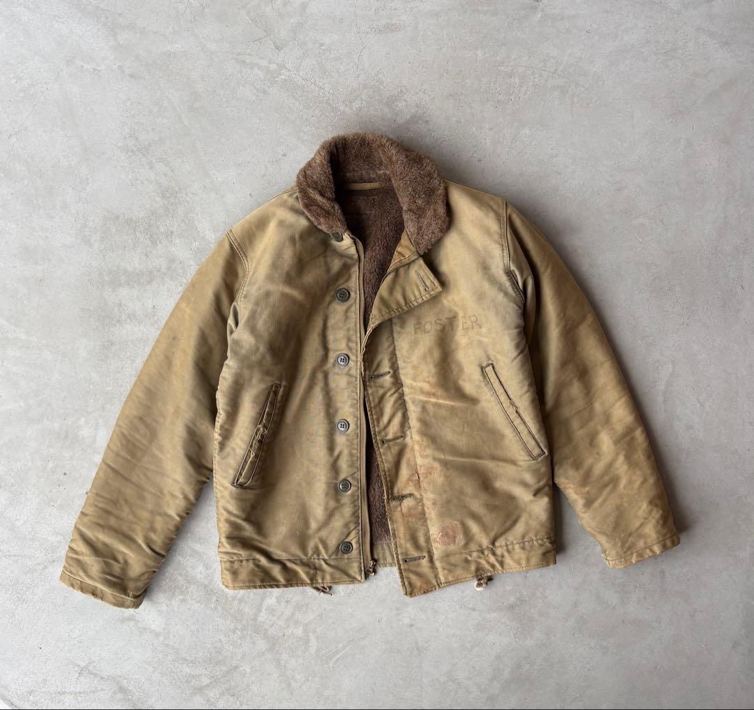 40s n1 デッキジャケット size 40 usnavy