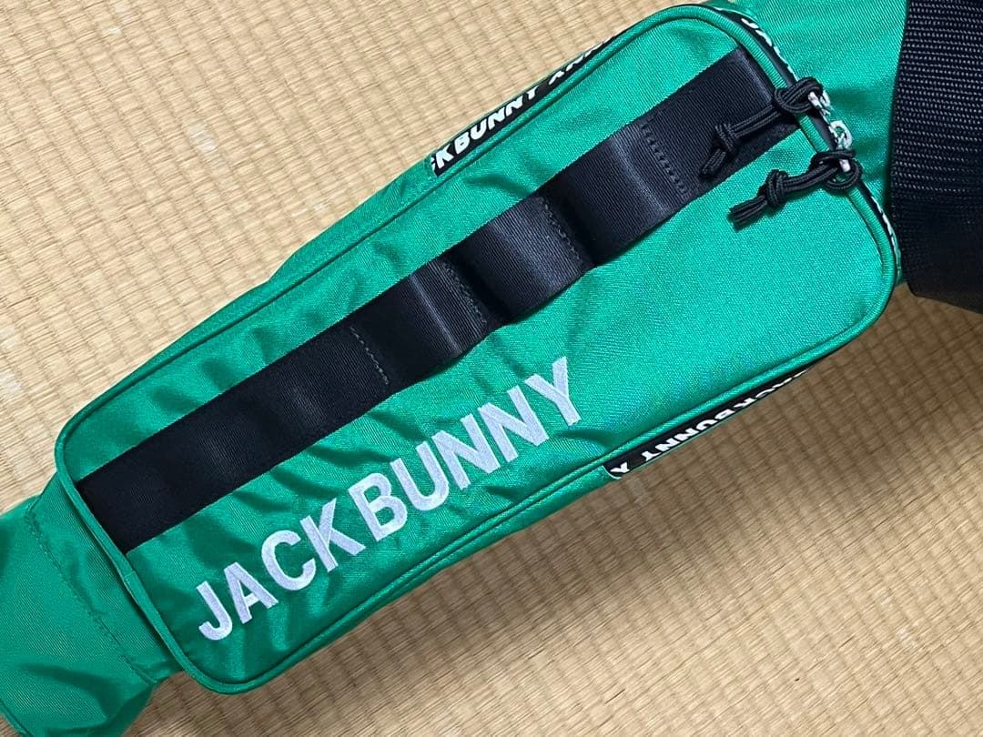 ありすけさ⭐︎⭐︎⭐︎JACK BUNNY キャディバッグ グリーン⭐︎⭐︎⭐︎