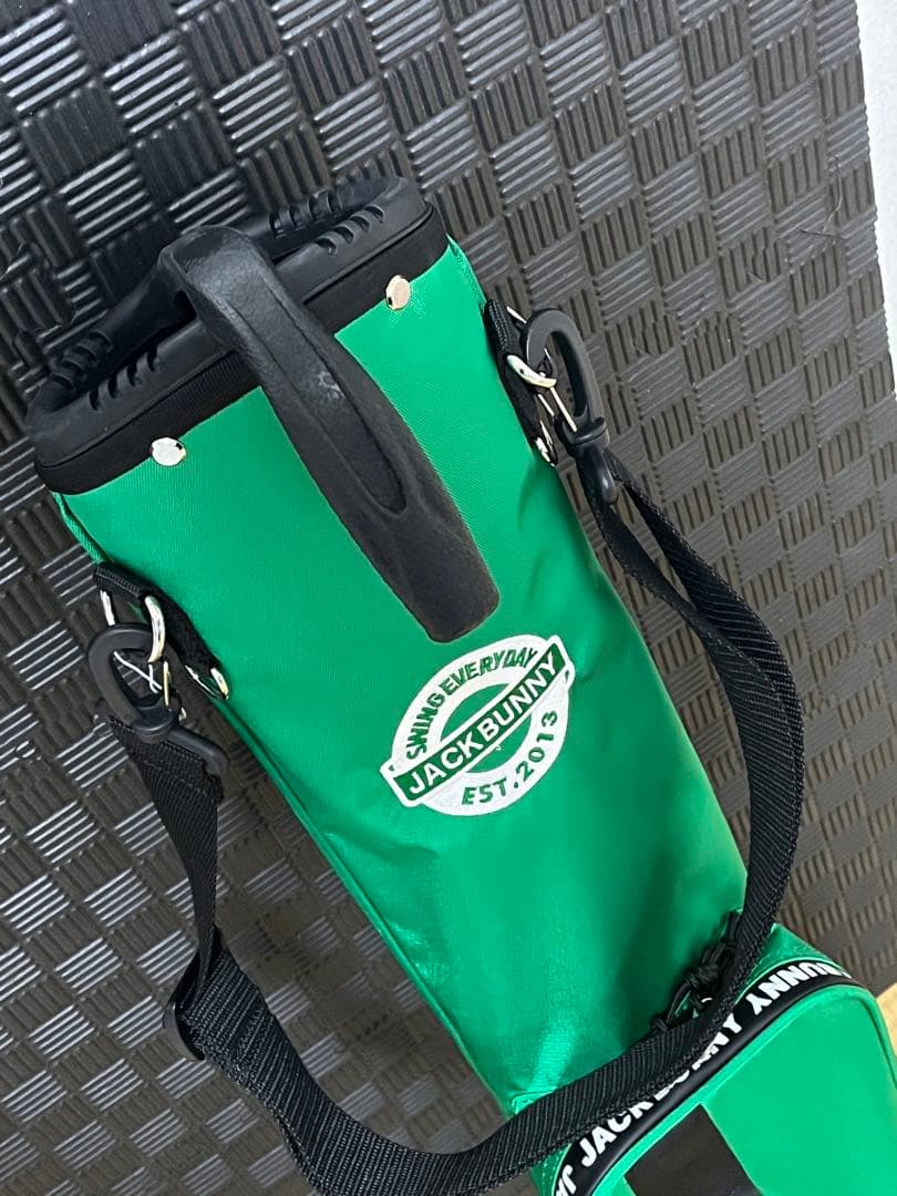 ありすけさ⭐︎⭐︎⭐︎JACK BUNNY キャディバッグ グリーン⭐︎⭐︎⭐︎
