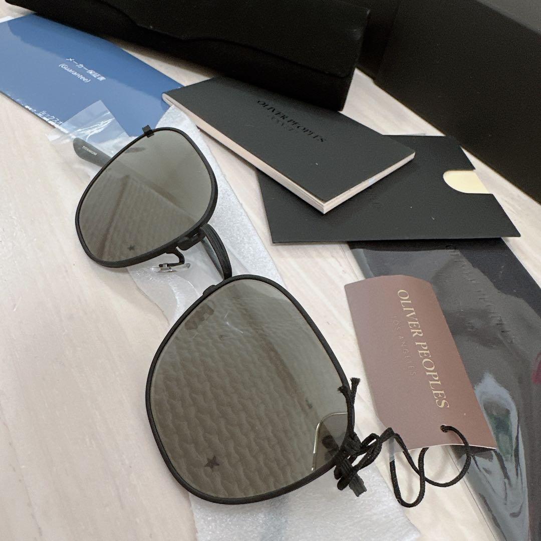 OLIVER PEOPLES × THE ROW　サングラス マットブラック