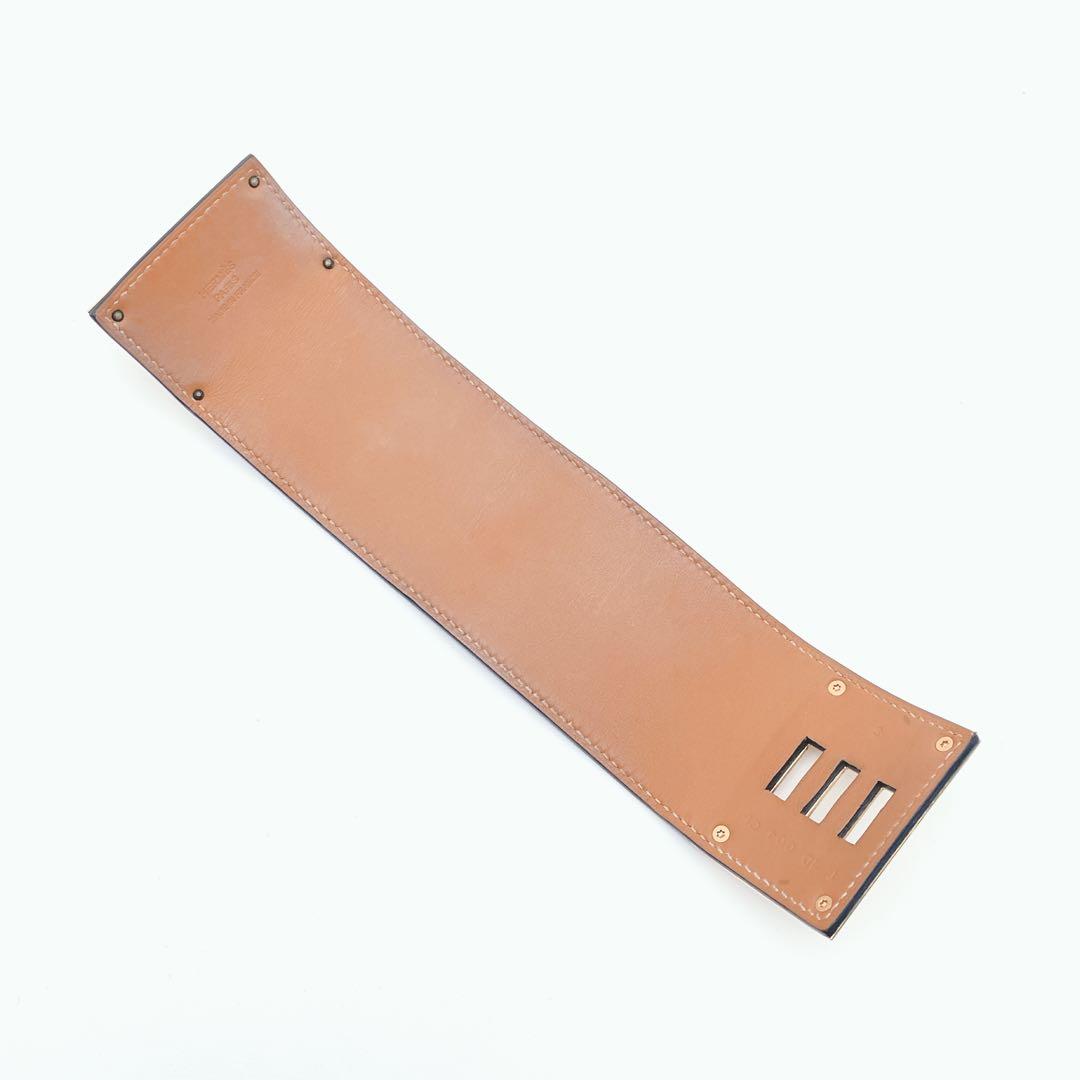 ✨️美品✨️エルメス ケリードッグ ブレスレット バングル ゴールド レザー S