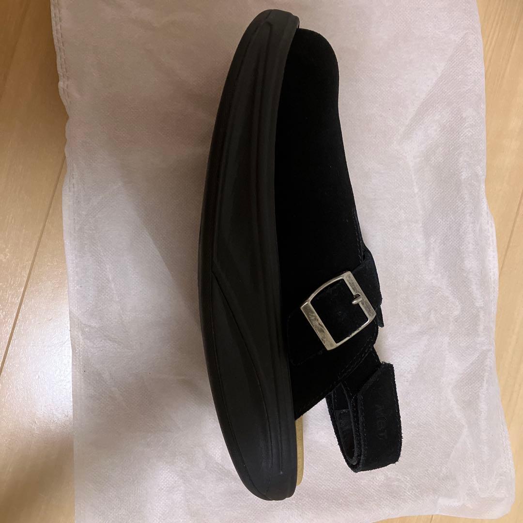 MBT ブラック サンダル バックストラップ