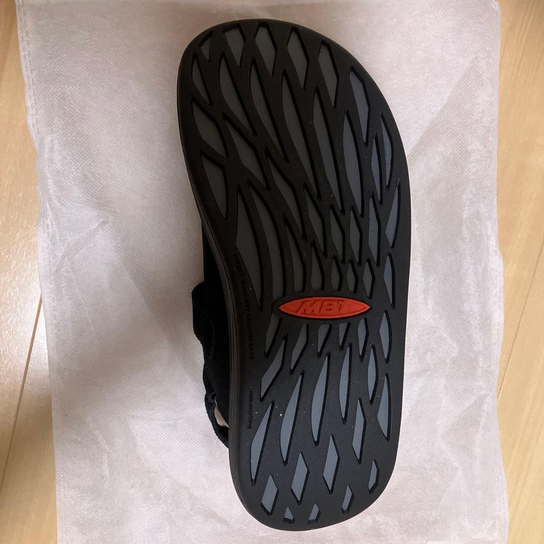 MBT ブラック サンダル バックストラップ