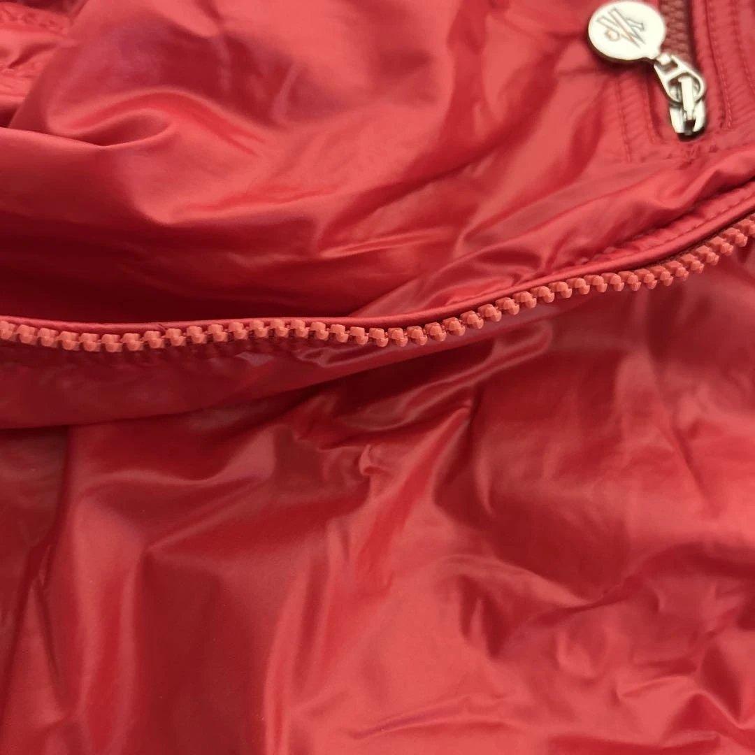 新品タグ付き 正規品　モンクレール ブルゾン ナイロンジャケット レッド　S