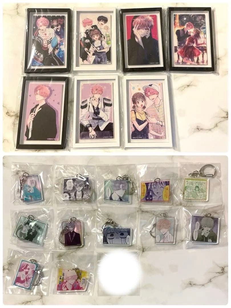 多聞くん今どっち！？ 漫福ガチャ マグネット アクリルキーホルダー 19点セット