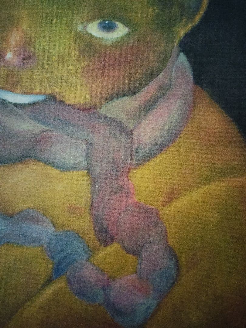 油絵ヴァージン卒業1作品目