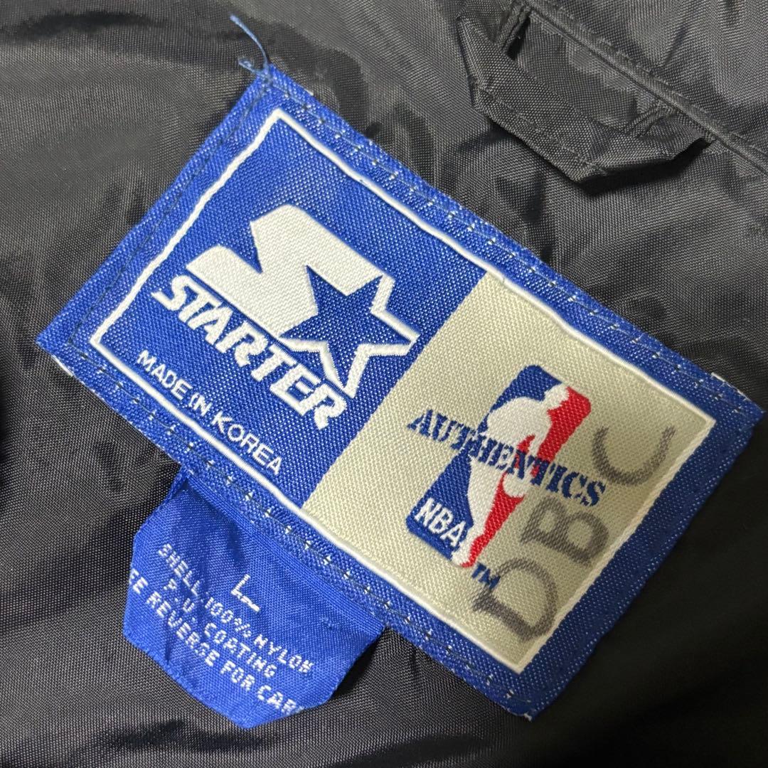 STARTER　ナイロンジャケット　90s　NBA　シカゴ・ブルズ　ハーフジップ