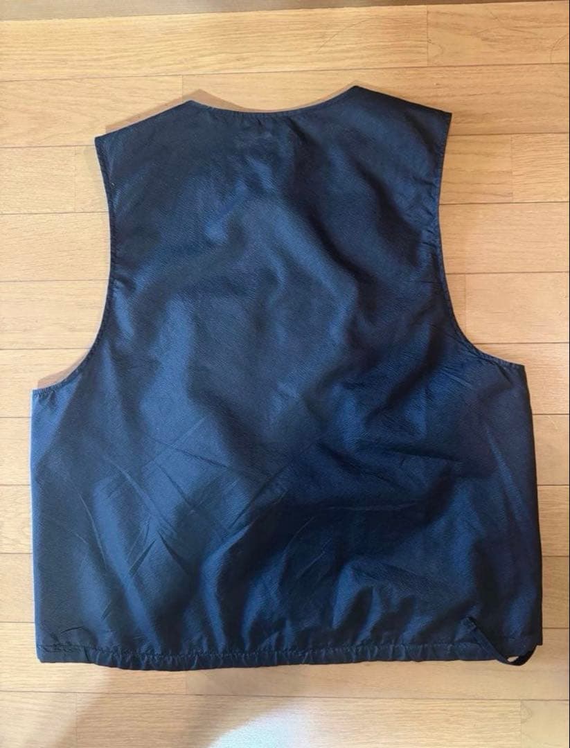 Engineered Garments フロントポケット ナイロンベスト（S）