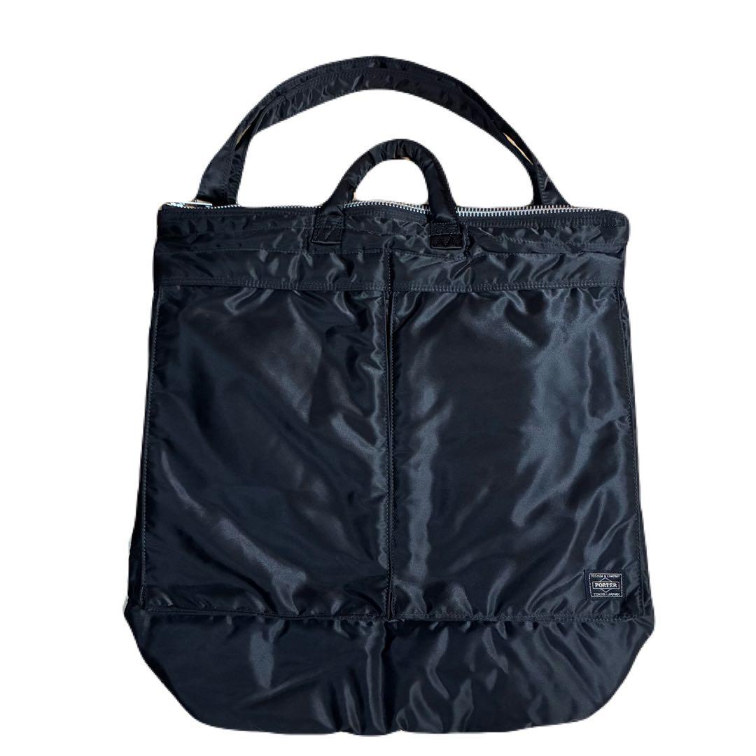 極美品　ポーター　ヘルメットバック　2way　タンカー　ブラック