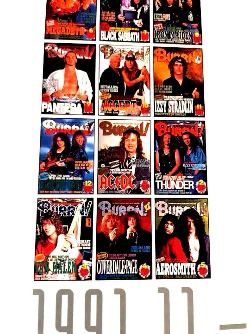 激レア BURRN！VINYL バーン アルバム評 VOL1〜5
