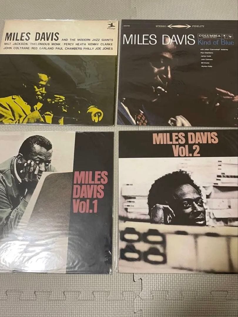 Miles Davis シリーズ　レコード　4枚まとめ