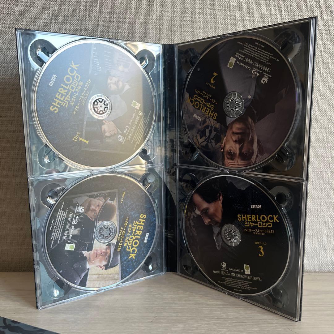 SHERLOCK Season 1-4 DVD ボックスセット