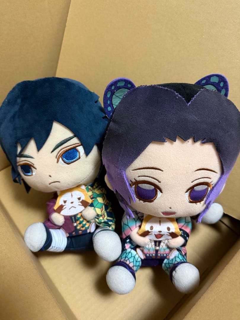 鬼滅の刃　ラスカル　コラボ　ぬいぐるみ　セット