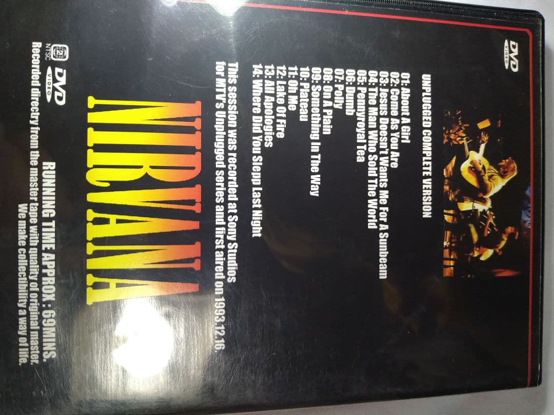 ミュージック NIRVANA LIVE AT NEW YORK CITY 1.10.1992