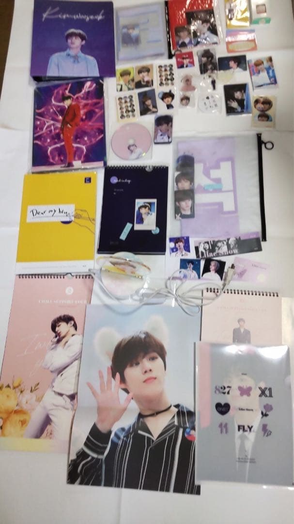 キムウソク　グッズ　まとめ売り　写真集　マスター　スローガン　シーグリ