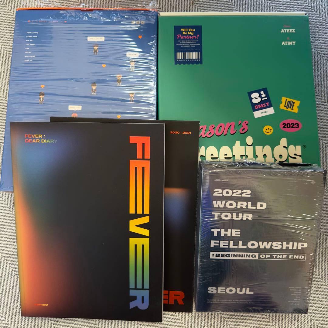 ATEEZ アチズ シーグリ フォトブック コンサート DVD セット