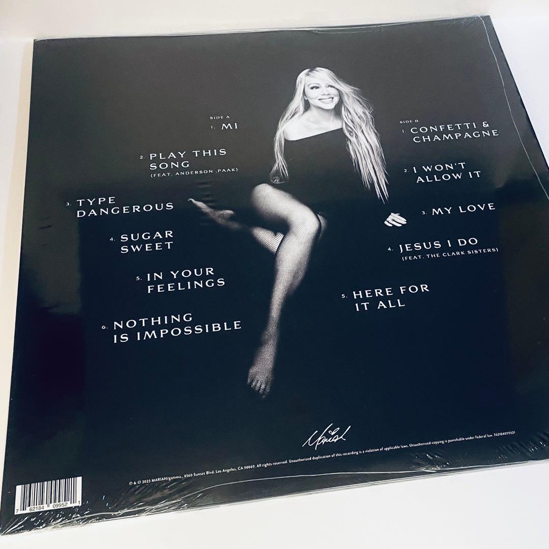 Mariah Carey　Here For It All　LP　レコード　限定盤