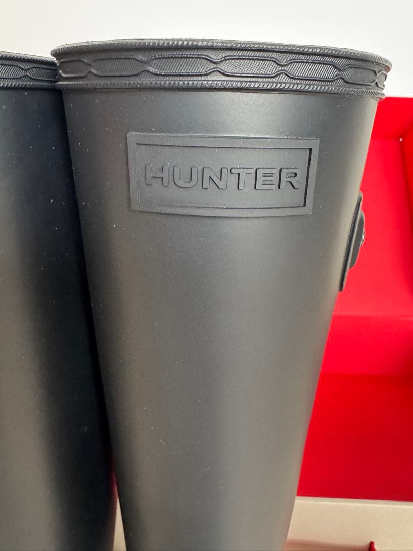 HUNTER ネイビーレインブーツ　ネイビー　24㎝