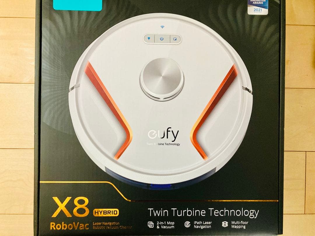 Anker RoboVac X8 Hybrid 本体　White ホワイト