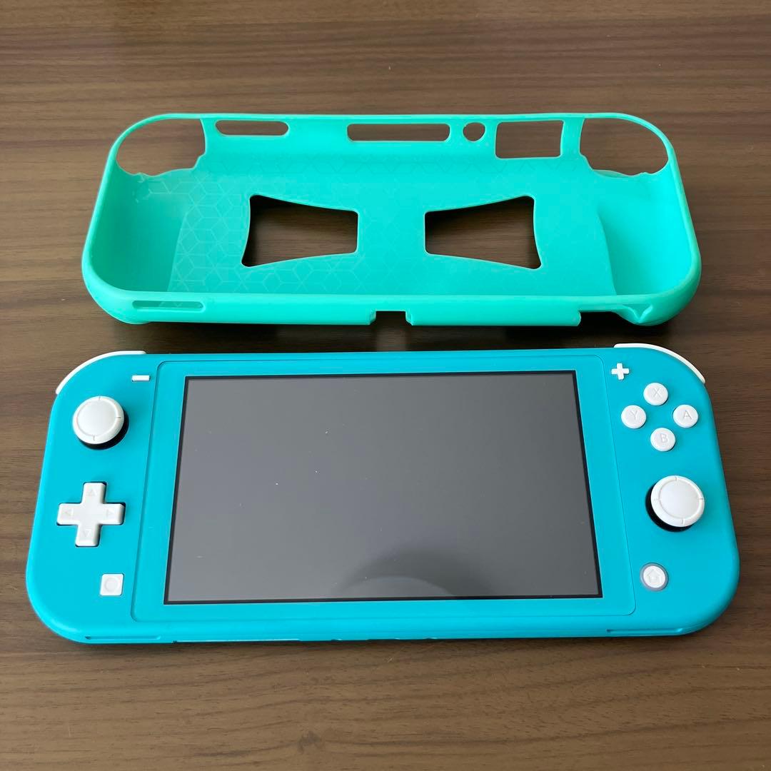 Nintendo Switch Lite ターコイズ 本体＋カバー付き