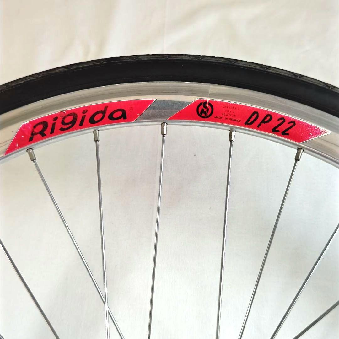 Rigida DP22 650c　リジダ　ホイール　ピスト　フロント