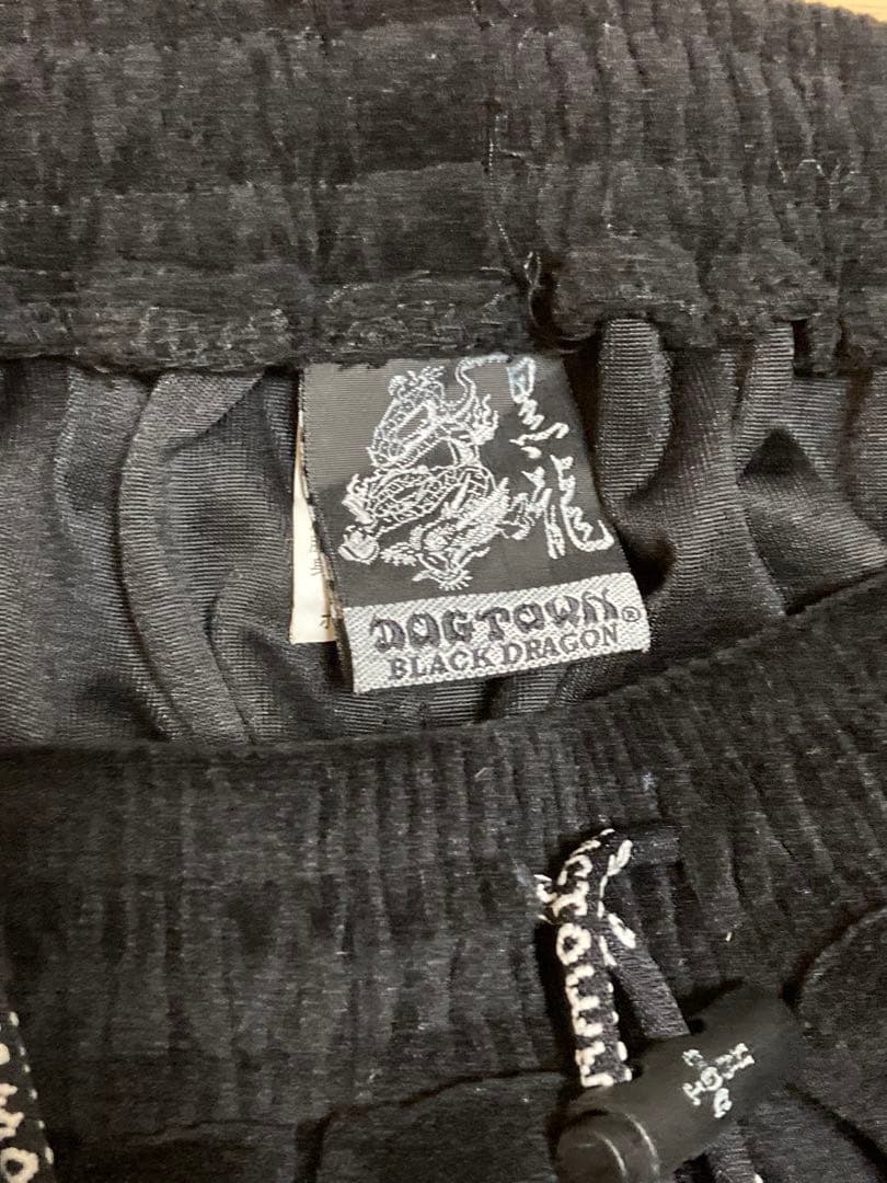 00s dog town XL ベロア セットアップ 刺繍ロゴ ドッグタウン