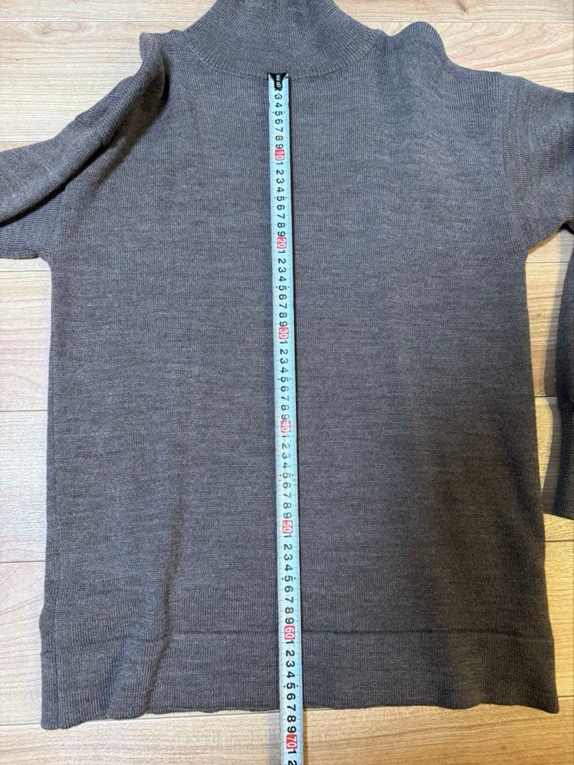 メゾンマルジェラ　タートルネックセーター　エルボーパッチ