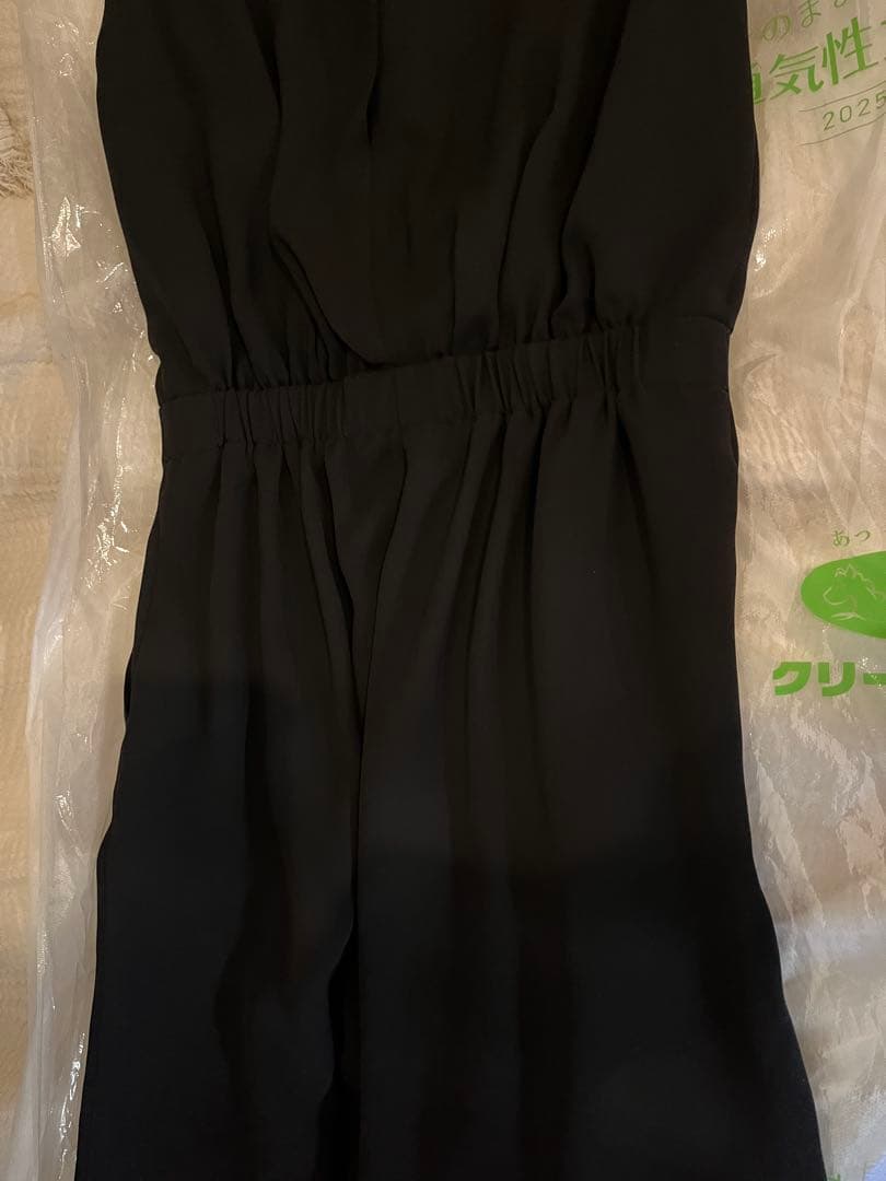 AIMER ブラック オールインワン　ドレス