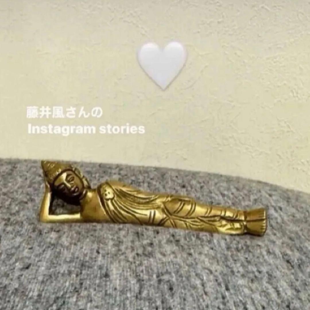 涅仏像　インド購入　藤井風さんと同じ ブッダ 仏陀