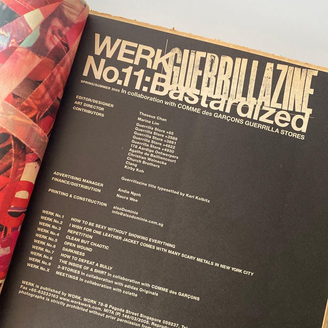 希少 WERK No.11 COMME des GARCONS
