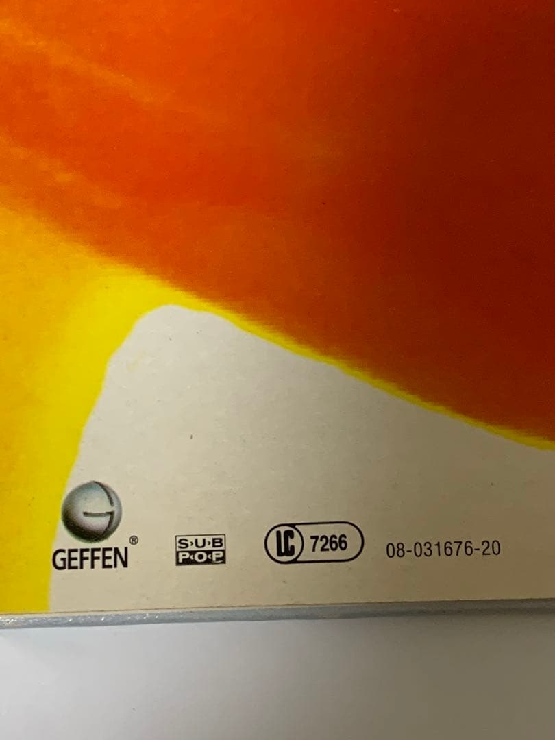 1992年　Nirvana Incesticide レコード