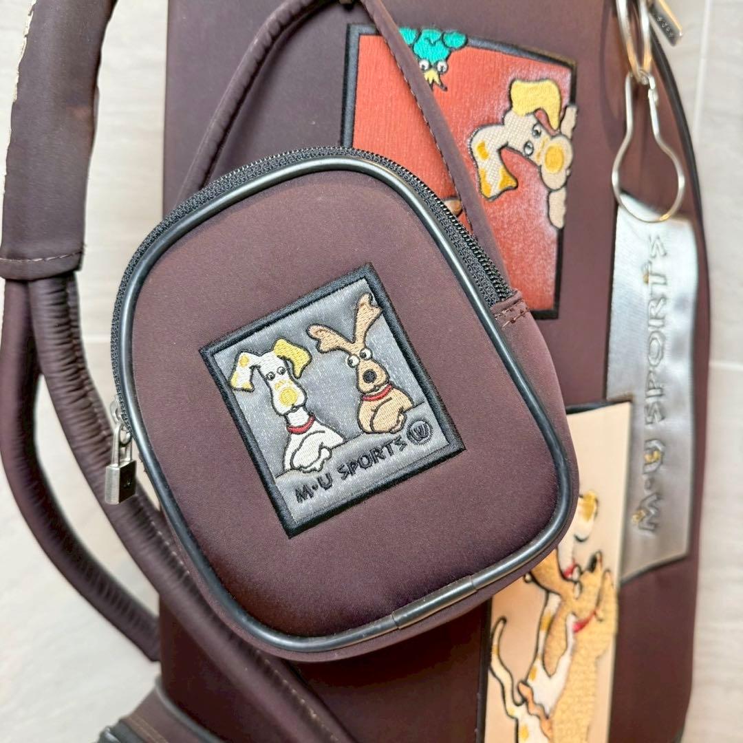 M・Uスポーツ ミエコ ウエサコ　キャディバッグ　キャスター付き