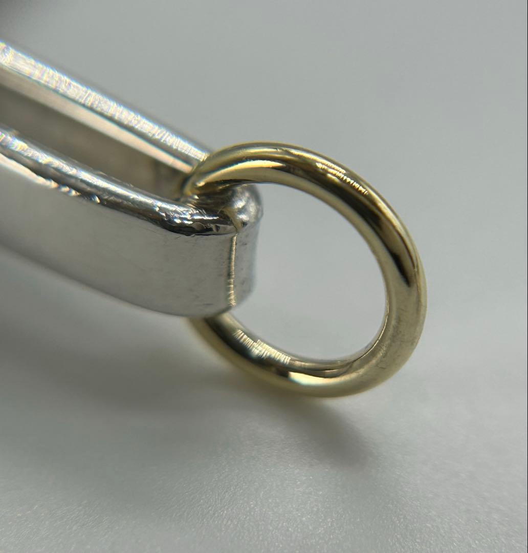 ティファニー TIFFANY サークルフック バングル ブレスレット コンビ