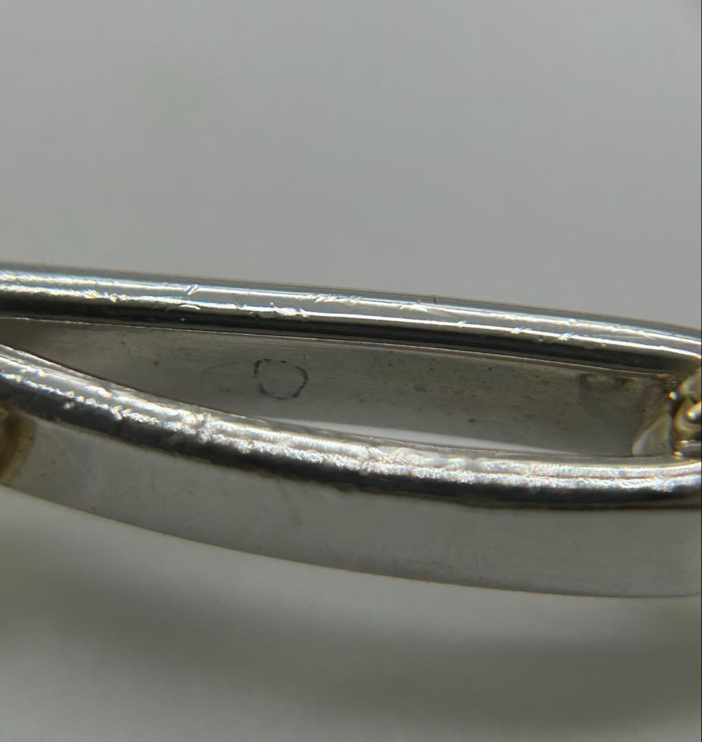 ティファニー TIFFANY サークルフック バングル ブレスレット コンビ