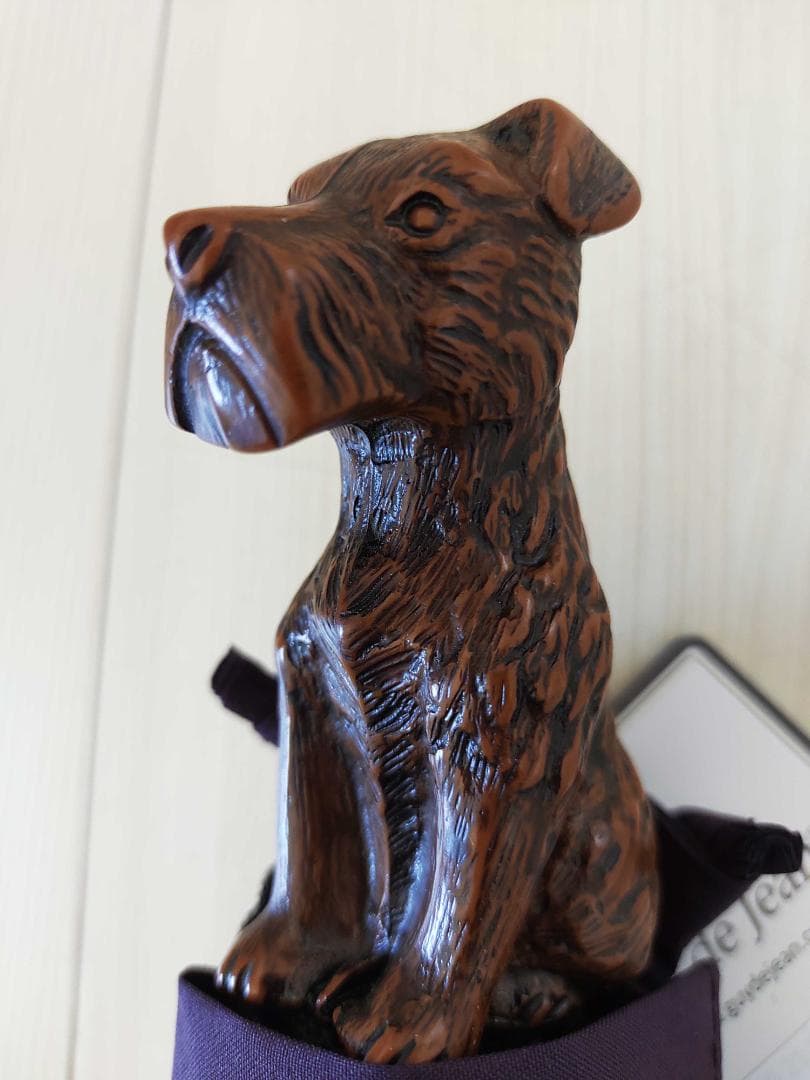 ☆新価格☆ Guy de jean 折畳み傘 雨/日兼用：スコッティ（プルーン）