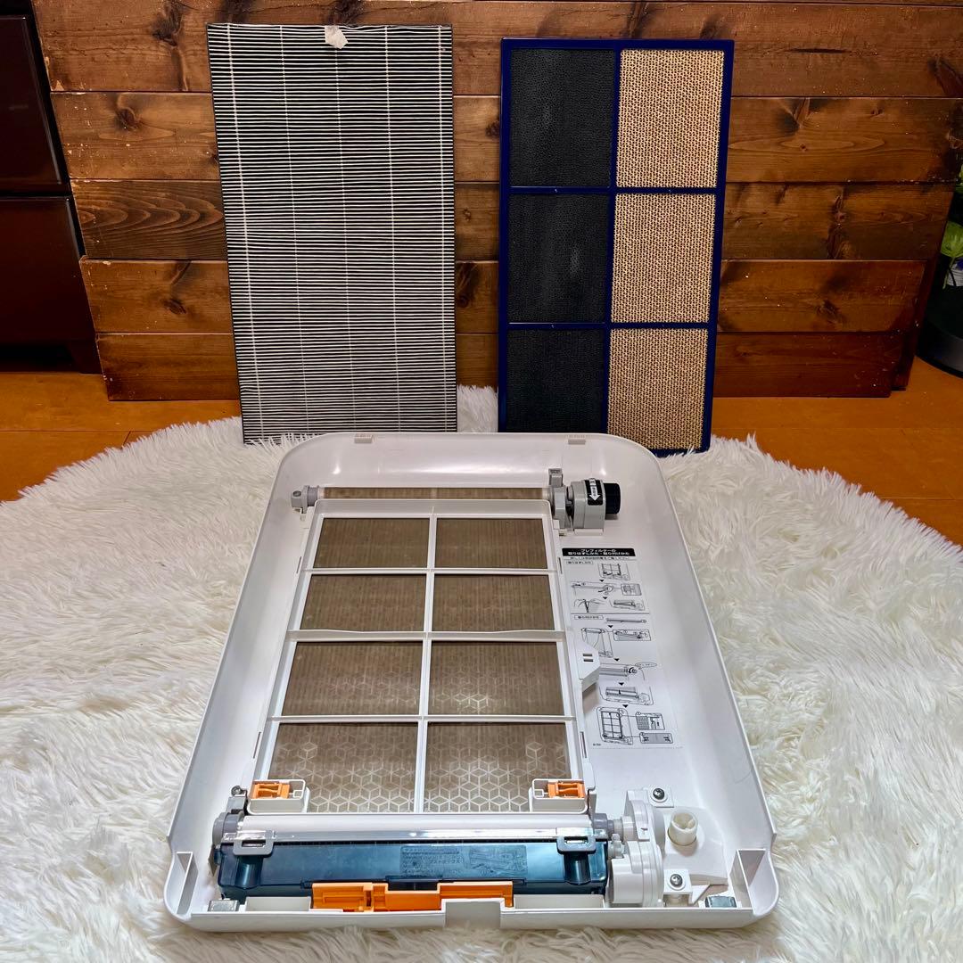 【美品/ハイグレード】シャープ 加湿空気清浄機 KI-JX75-W 2019年製