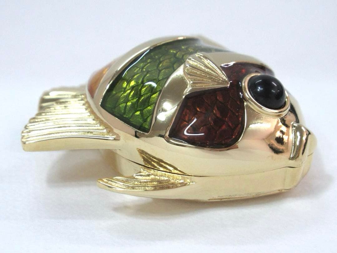 未使用 エスティーローダー 練り香水 トロピカル フィッシュ 魚 ホワイトリネン