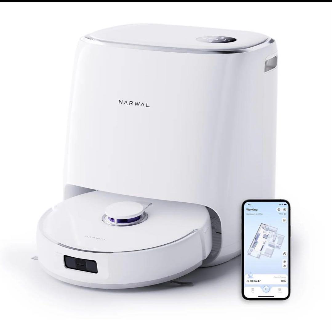 RoRoさん専用 NARWAL ロボット掃除機 本体 ホワイト
